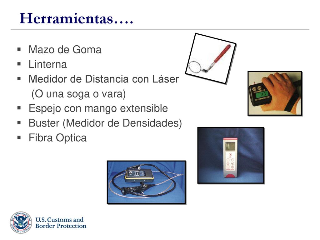 Herramientas…. Mazo de Goma Linterna Medidor de Distancia con Láser