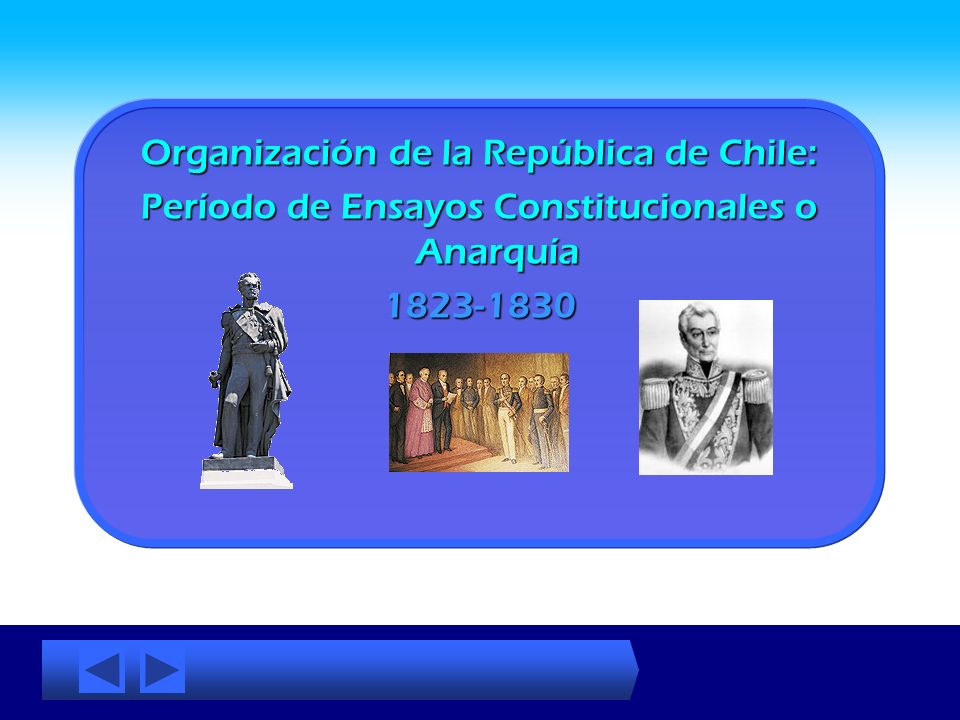 Organización de la República de Chile: