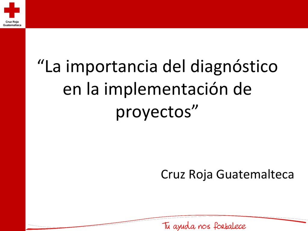 La importancia del diagnóstico en la implementación de proyectos