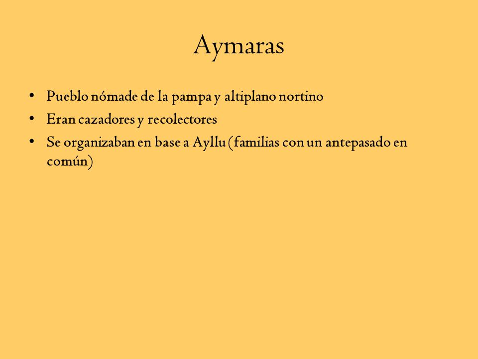 Aymaras Pueblo nómade de la pampa y altiplano nortino