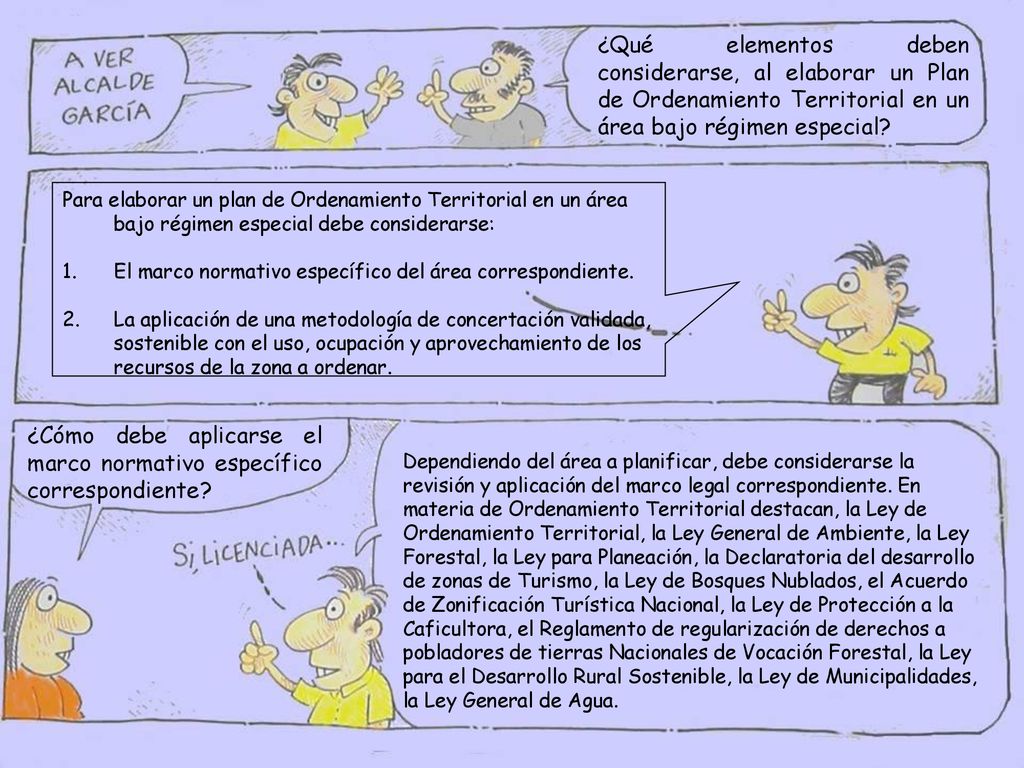 ¿Cómo debe aplicarse el marco normativo específico correspondiente