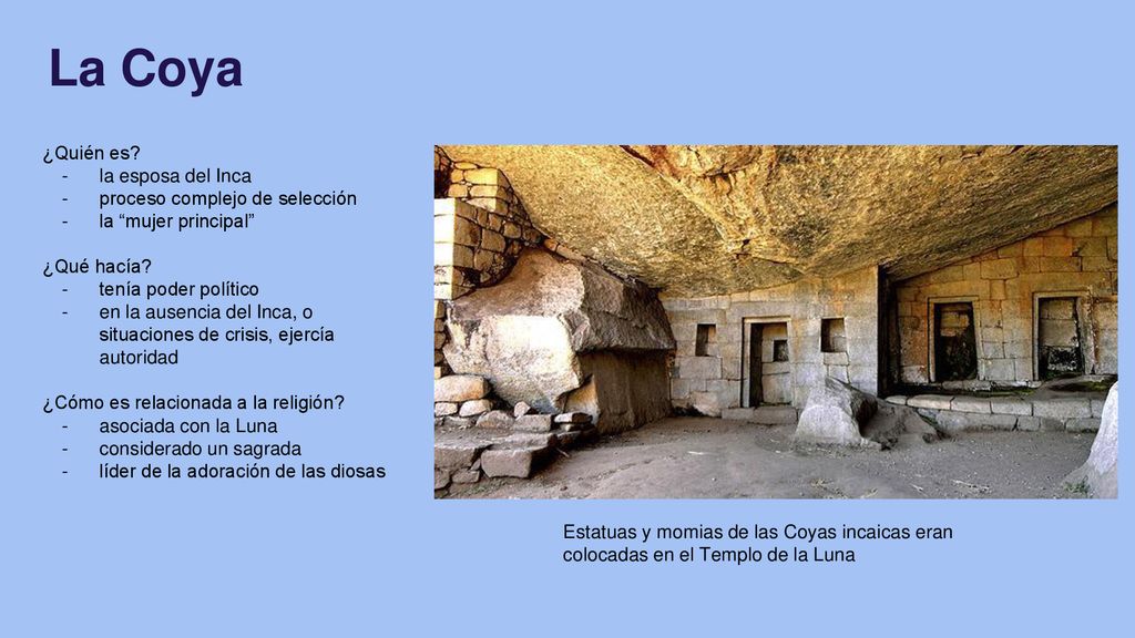 La Coya ¿Quién es la esposa del Inca proceso complejo de selección