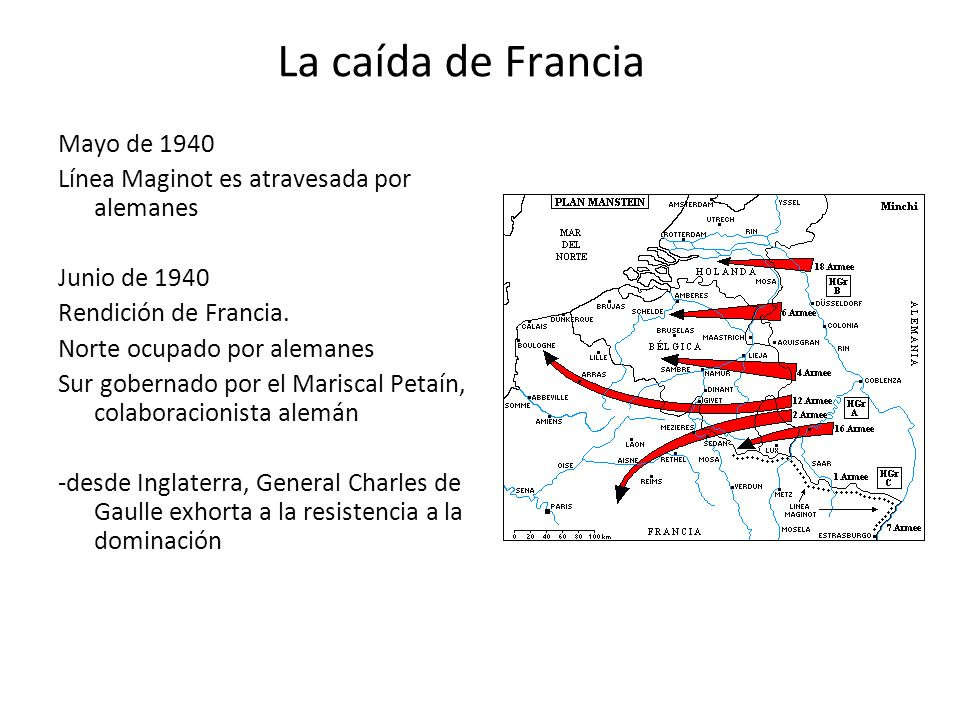 La caída de Francia Mayo de 1940