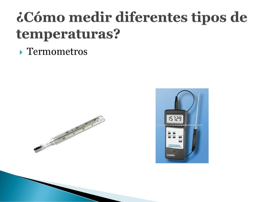¿Cómo medir diferentes tipos de temperaturas
