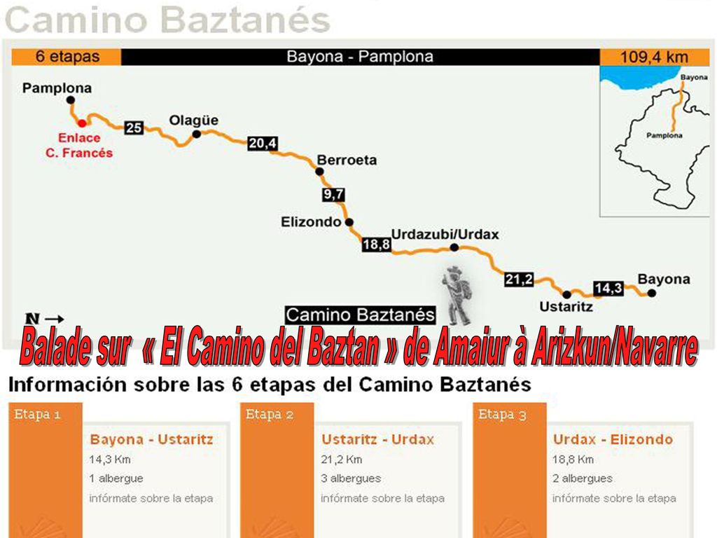 Balade sur « El Camino del Baztan » de Amaiur à Arizkun/Navarre