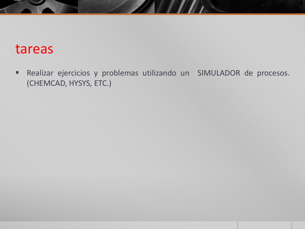 tareas Realizar ejercicios y problemas utilizando un SIMULADOR de procesos.