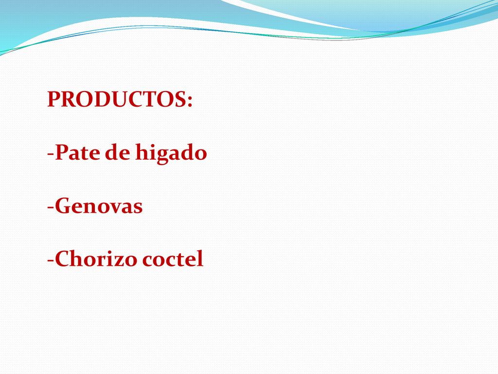 PRODUCTOS: Pate de higado Genovas Chorizo coctel