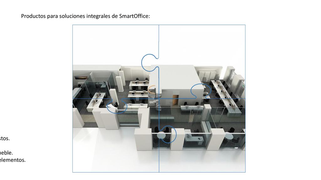 Productos para soluciones integrales de SmartOffice: