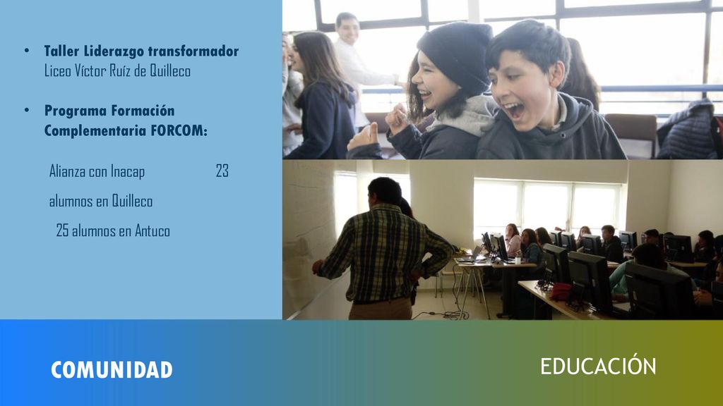 Taller Liderazgo transformador Liceo Víctor Ruíz de Quilleco