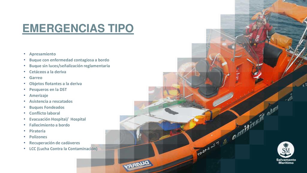 Emergencias Tipo Apresamiento Buque con enfermedad contagiosa a bordo