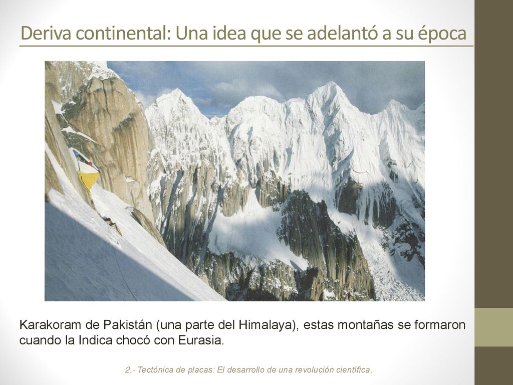 Deriva continental: Una idea que se adelantó a su época
