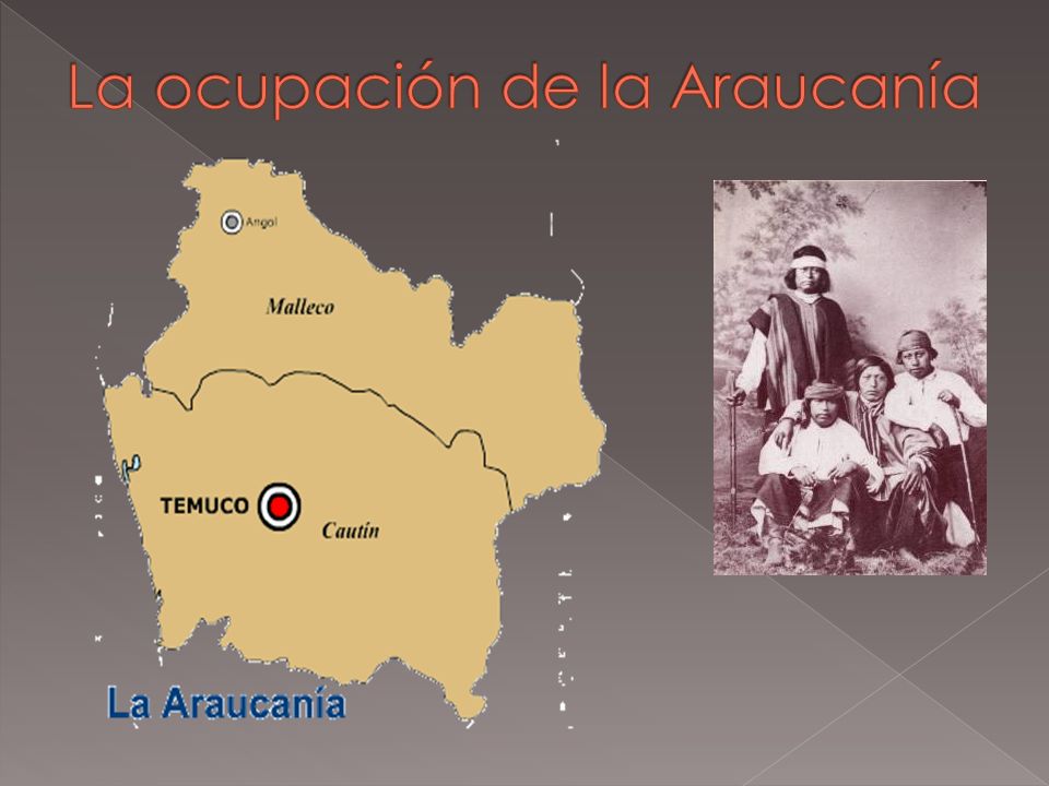 La ocupación de la Araucanía