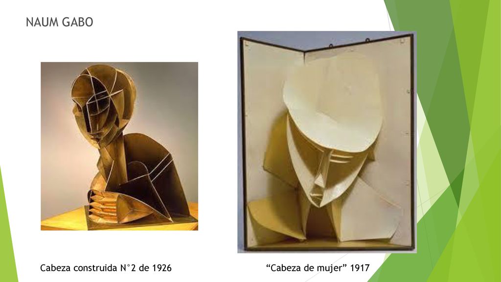 NAUM GABO Cabeza construida N°2 de 1926 Cabeza de mujer 1917