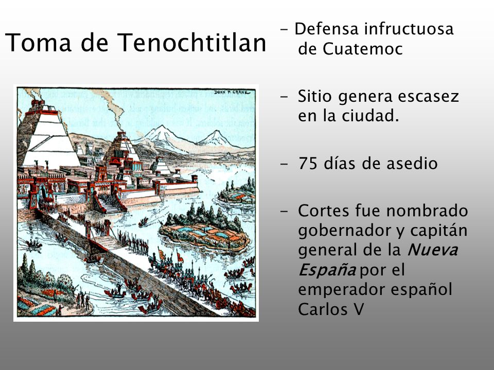 Toma de Tenochtitlan - Defensa infructuosa de Cuatemoc