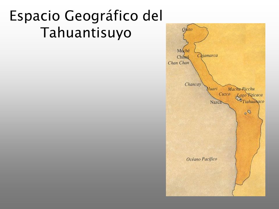 Espacio Geográfico del Tahuantisuyo