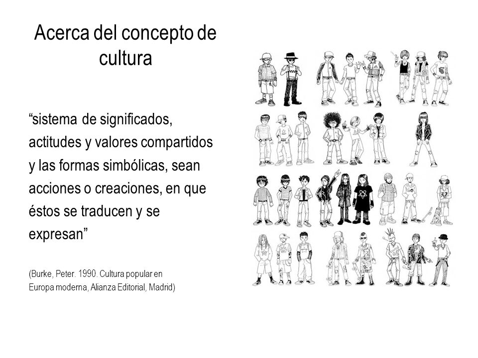 Acerca del concepto de cultura
