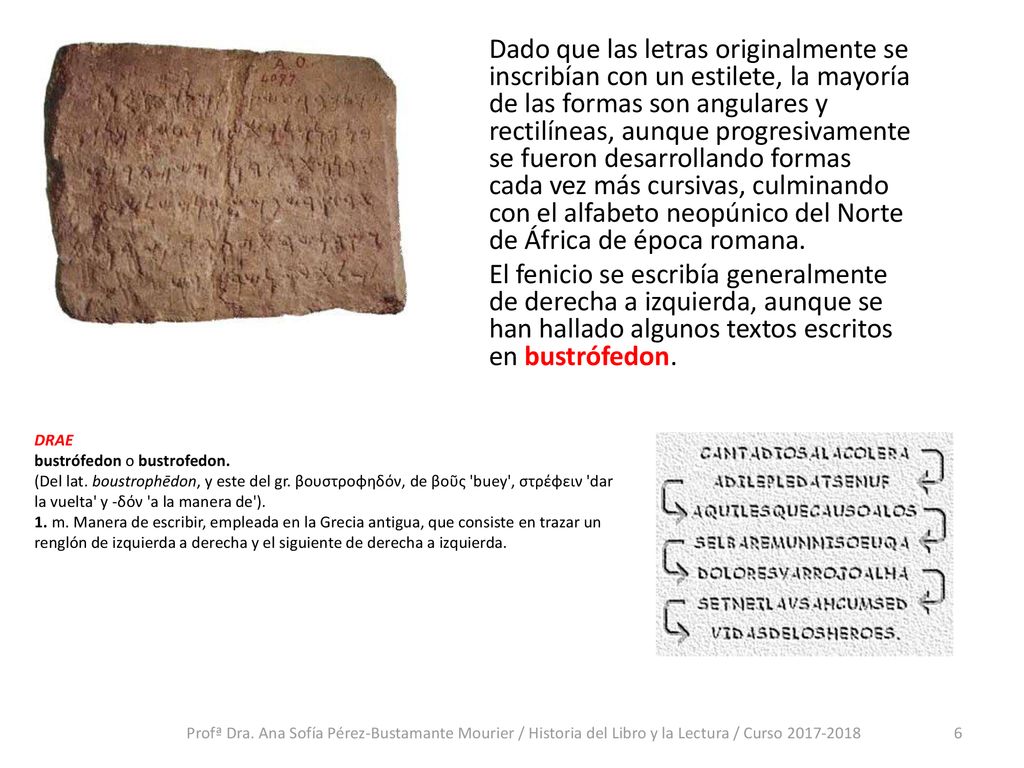 Dado que las letras originalmente se inscribían con un estilete, la mayoría de las formas son angulares y rectilíneas, aunque progresivamente se fueron desarrollando formas cada vez más cursivas, culminando con el alfabeto neopúnico del Norte de África de época romana.