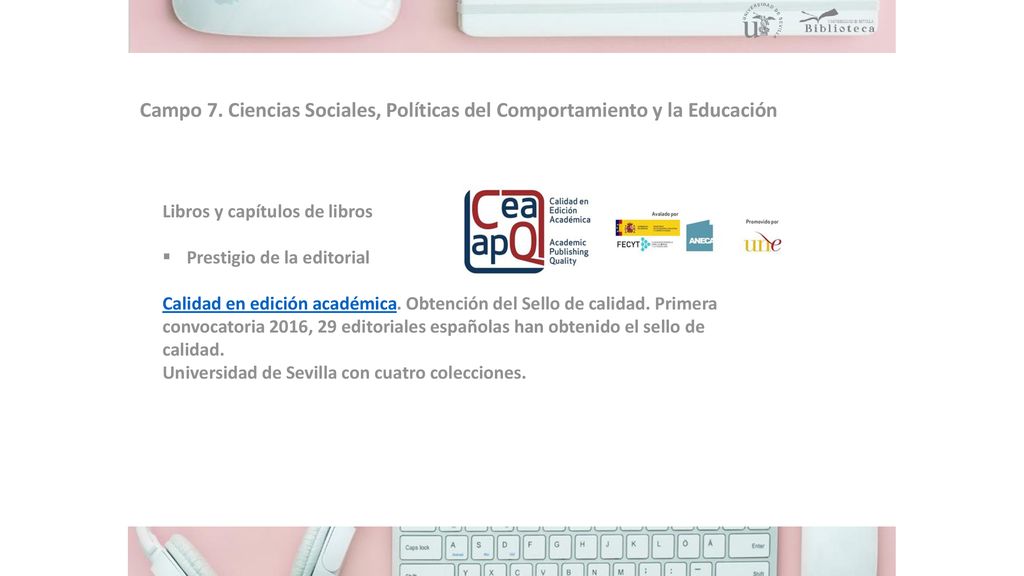 Campo 7. Ciencias Sociales, Políticas del Comportamiento y la Educación