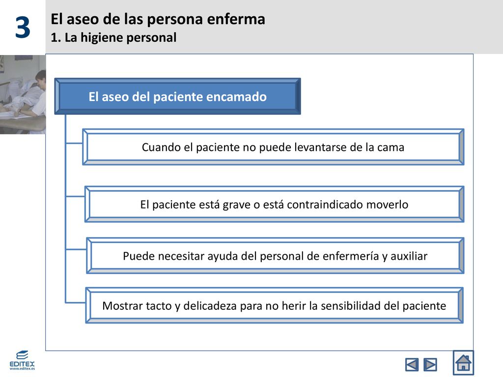El aseo de las persona enferma 1. La higiene personal