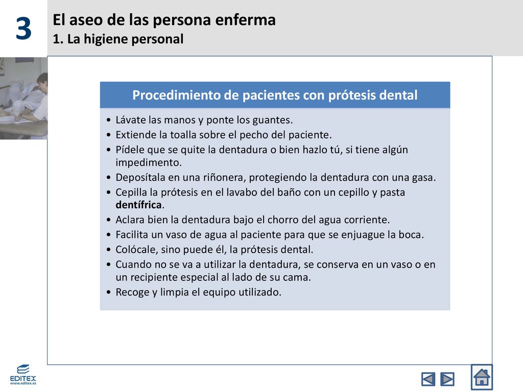 El aseo de las persona enferma 1. La higiene personal