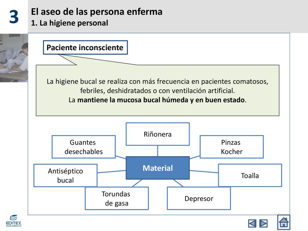 El aseo de las persona enferma 1. La higiene personal