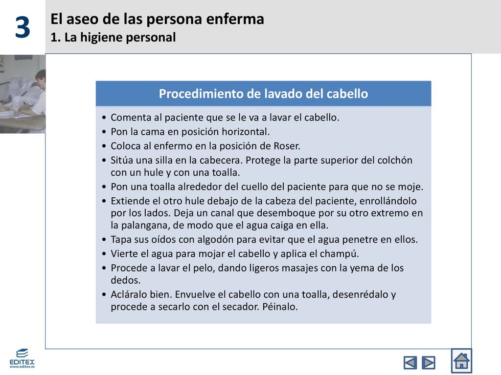 El aseo de las persona enferma 1. La higiene personal