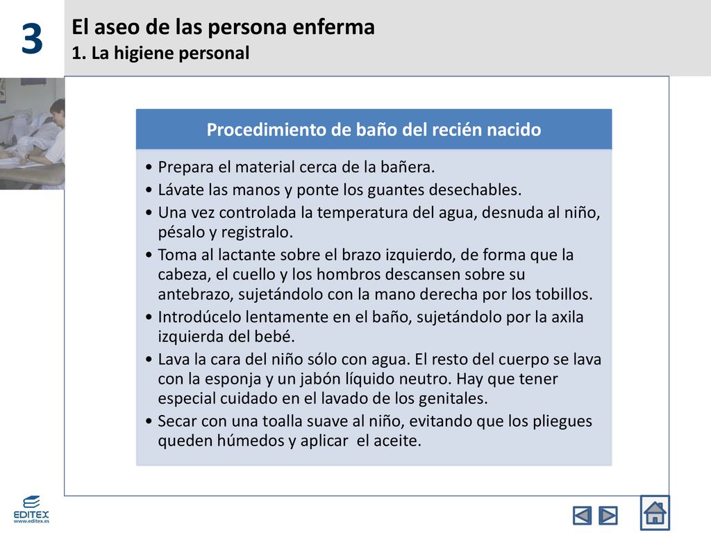 El aseo de las persona enferma 1. La higiene personal