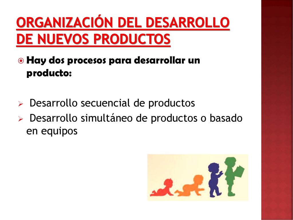 Organización del desarrollo de nuevos productos
