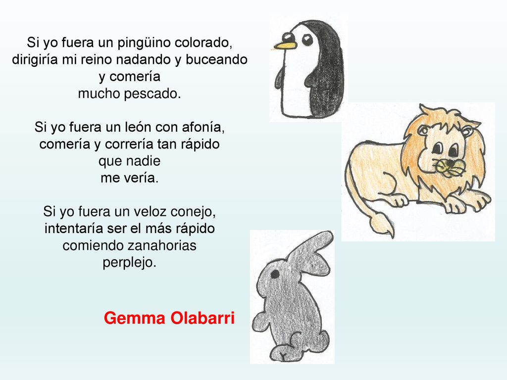 Gemma Olabarri Si yo fuera un pingüino colorado,