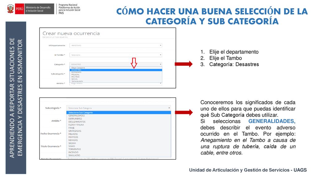 CÓMO HACER UNA BUENA SELECCIÓN DE LA CATEGORÍA Y SUB CATEGORÍA