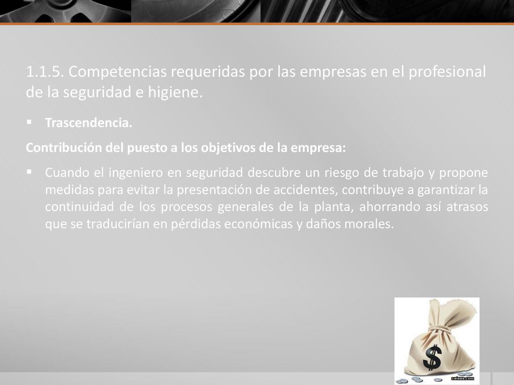 Competencias requeridas por las empresas en el profesional de la seguridad e higiene.