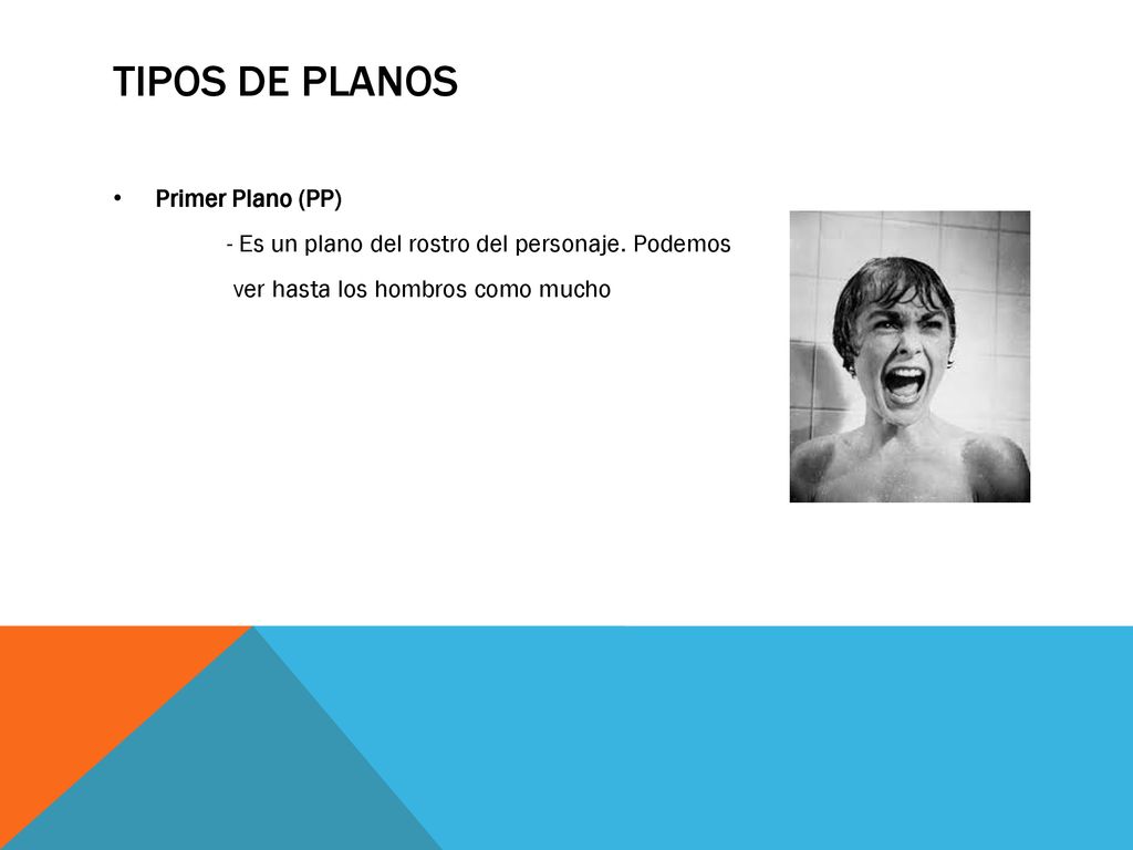 Tipos de planos Primer Plano (PP)