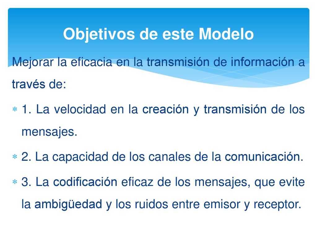 Modelo de Comunicación de Shannon y Weaver - ppt descargar