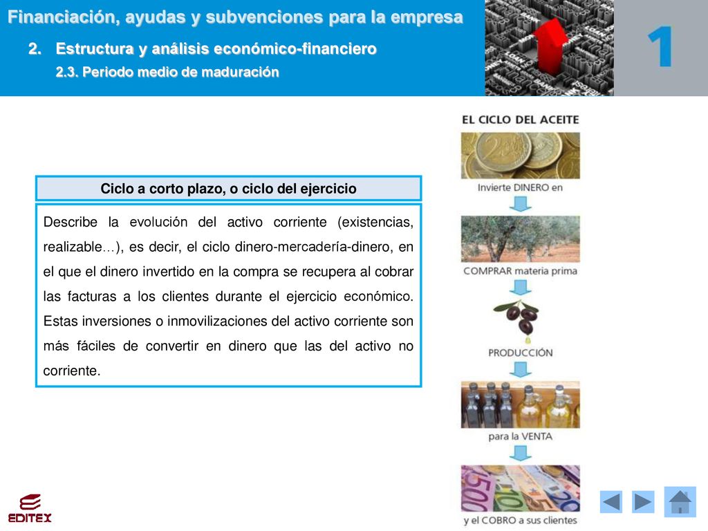 Ciclo a corto plazo, o ciclo del ejercicio