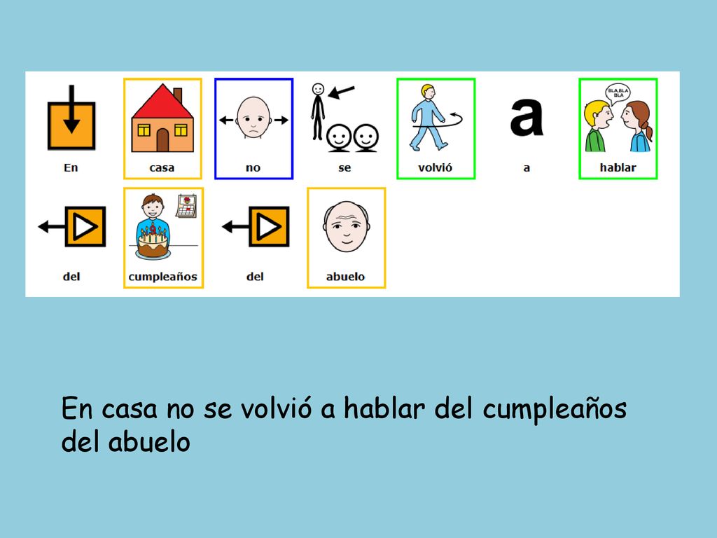 En casa no se volvió a hablar del cumpleaños del abuelo