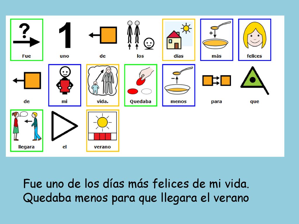 Fue uno de los días más felices de mi vida.