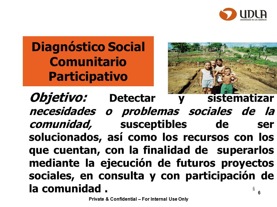 Diagnóstico Social Comunitario Participativo