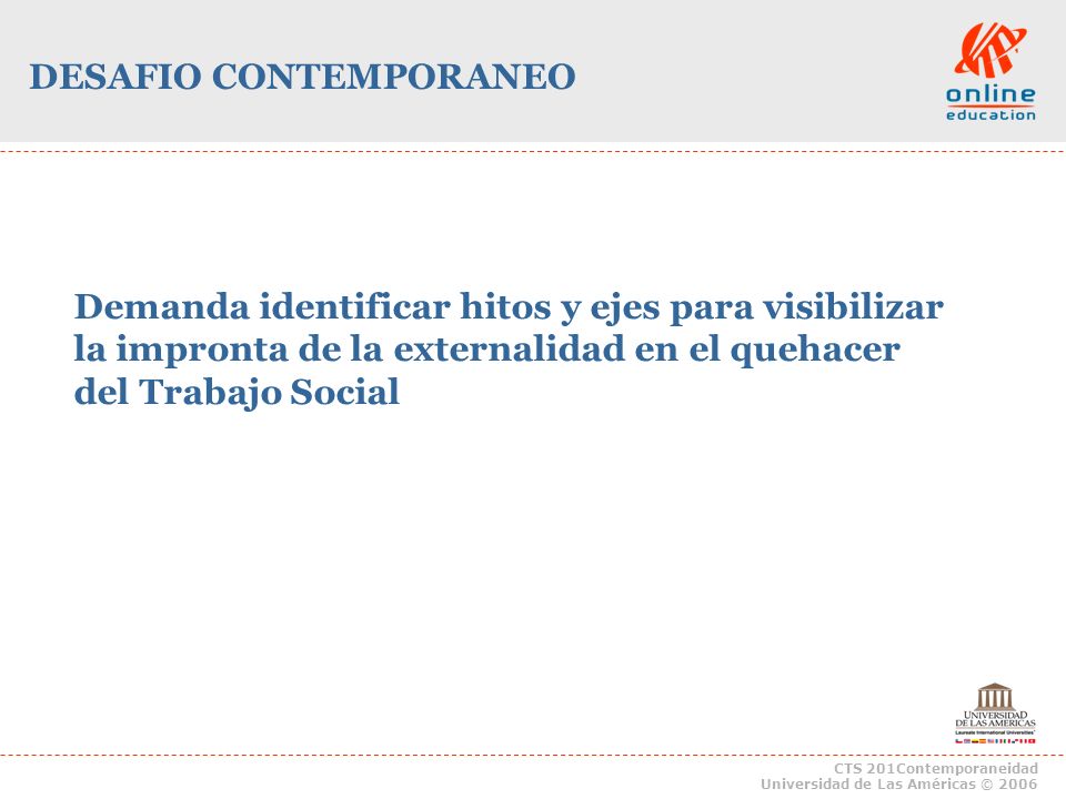 DESAFIO CONTEMPORANEO