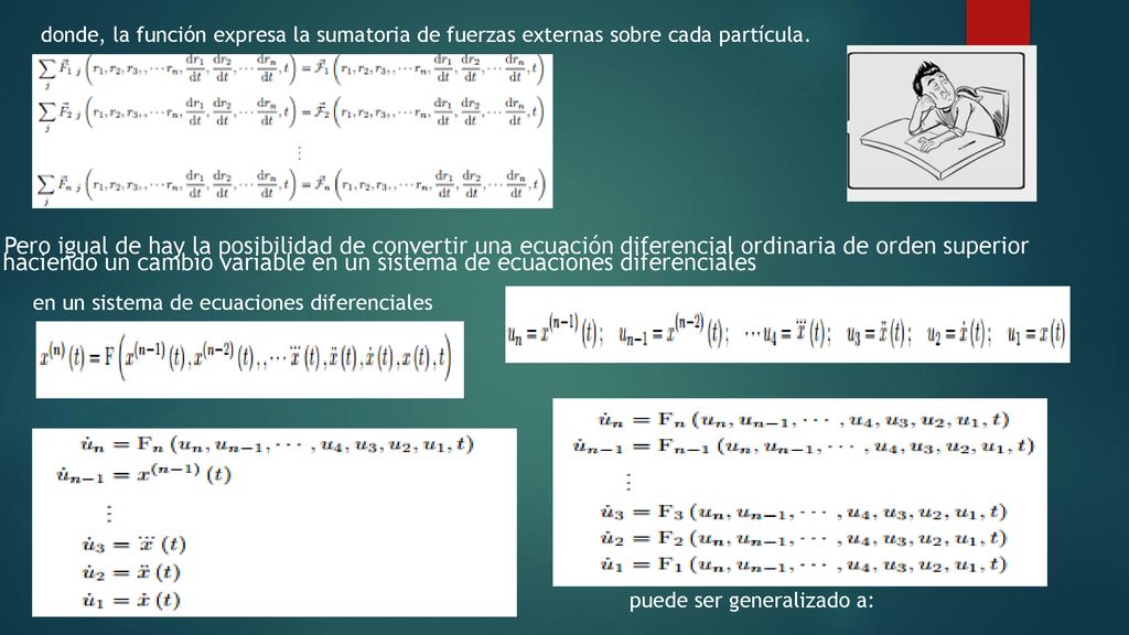 haciendo un cambio variable en un sistema de ecuaciones diferenciales