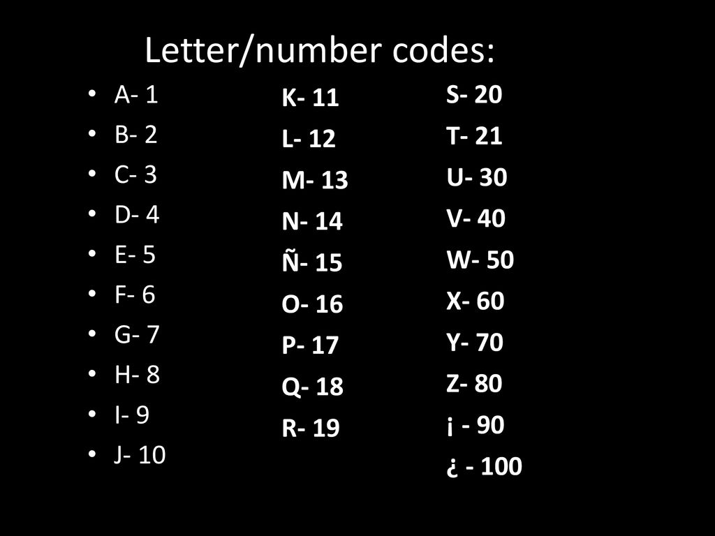 LOS NUMEROS!. ppt descargar