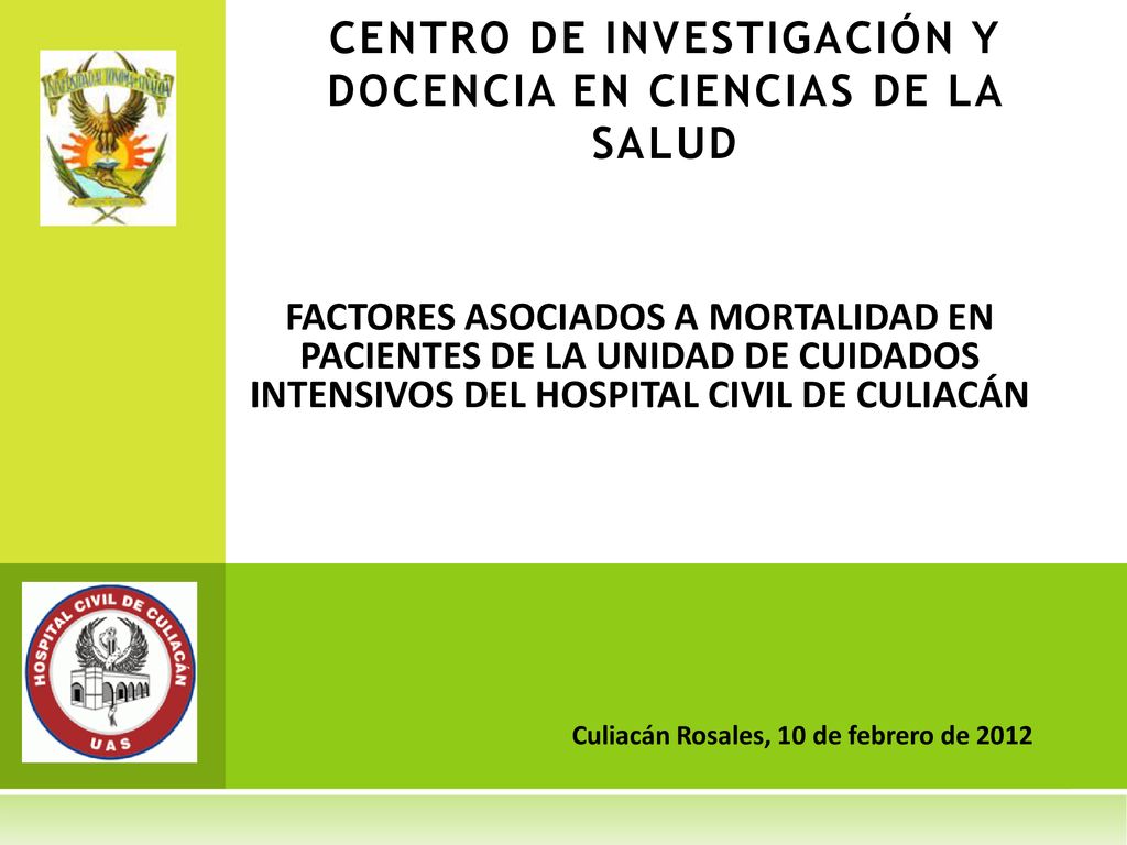 CENTRO DE INVESTIGACIÓN Y DOCENCIA EN CIENCIAS DE LA SALUD