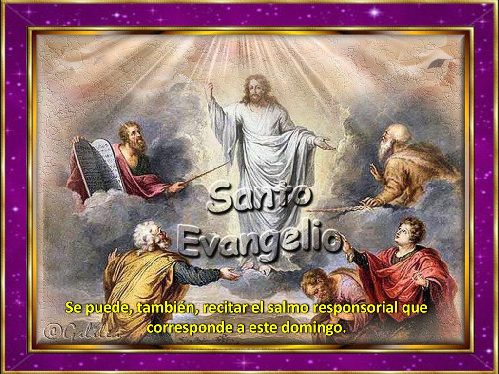 Se puede, también, recitar el salmo responsorial que corresponde a este domingo.