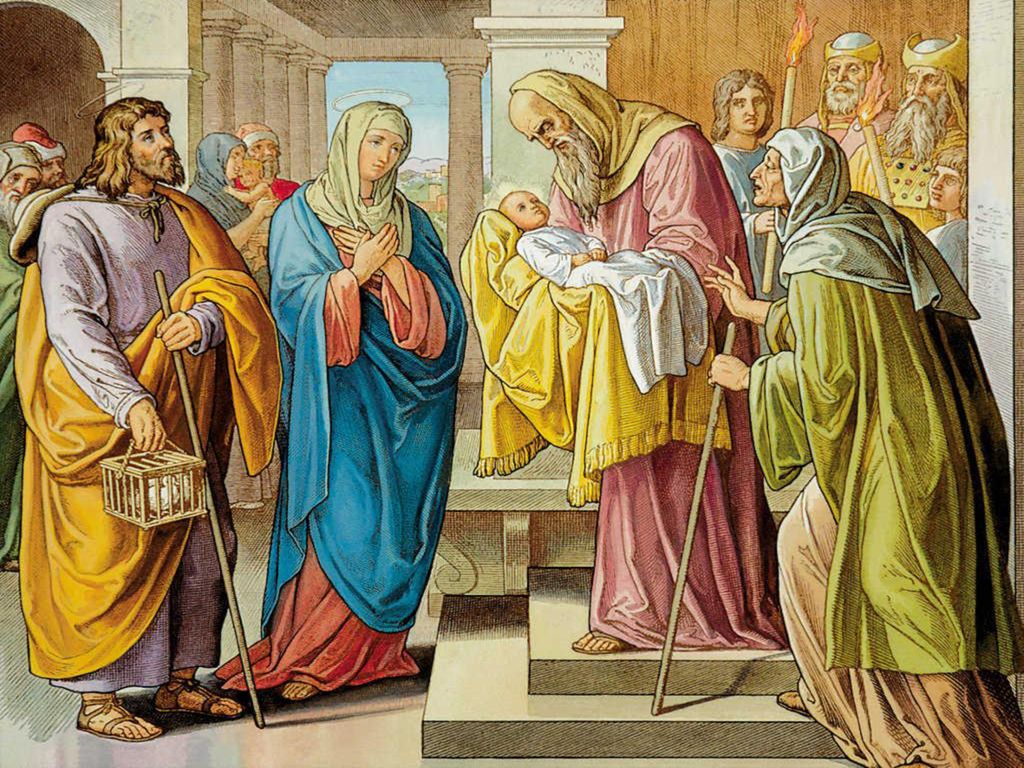 En el Evangelio Jesús entra por primera vez en el templo