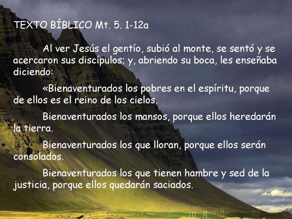 Bienaventurados los que lloran, porque ellos serán consolados.