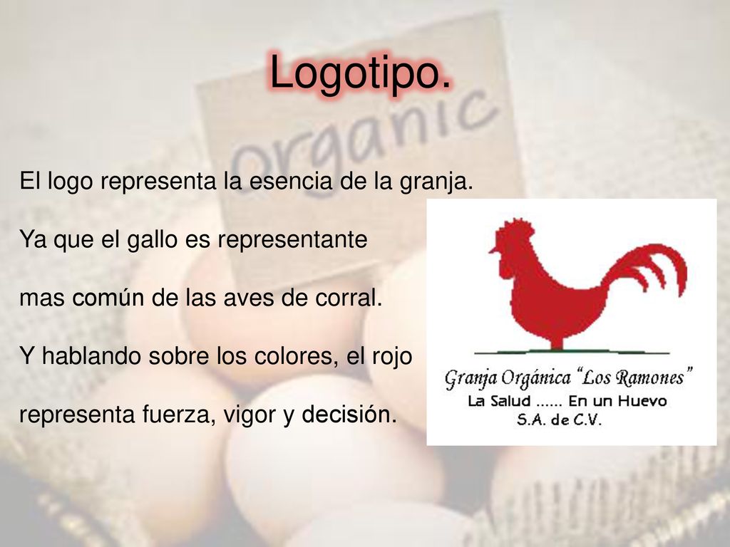 Logotipo. El logo representa la esencia de la granja.