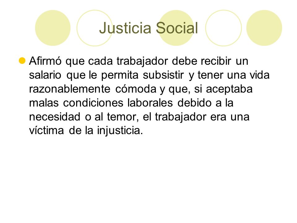 Justicia Social