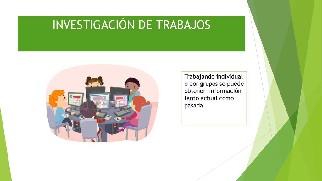 INVESTIGACIÓN DE TRABAJOS