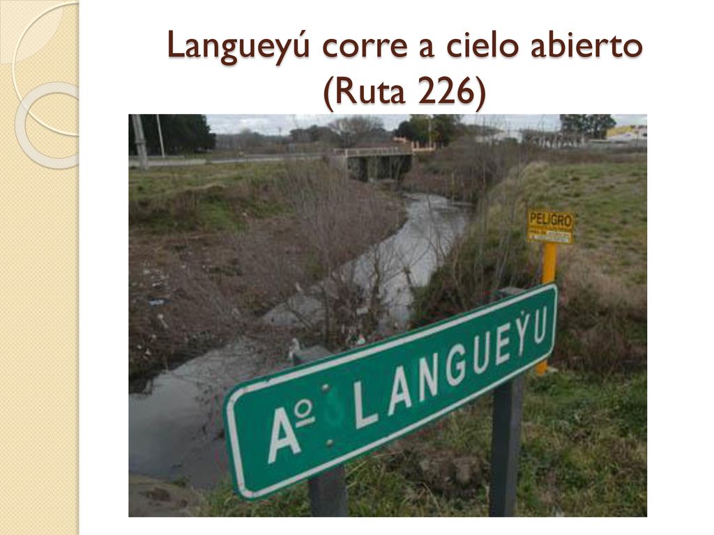 Langueyú corre a cielo abierto (Ruta 226)