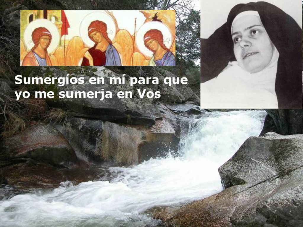 Sumergíos en mí para que yo me sumerja en Vos
