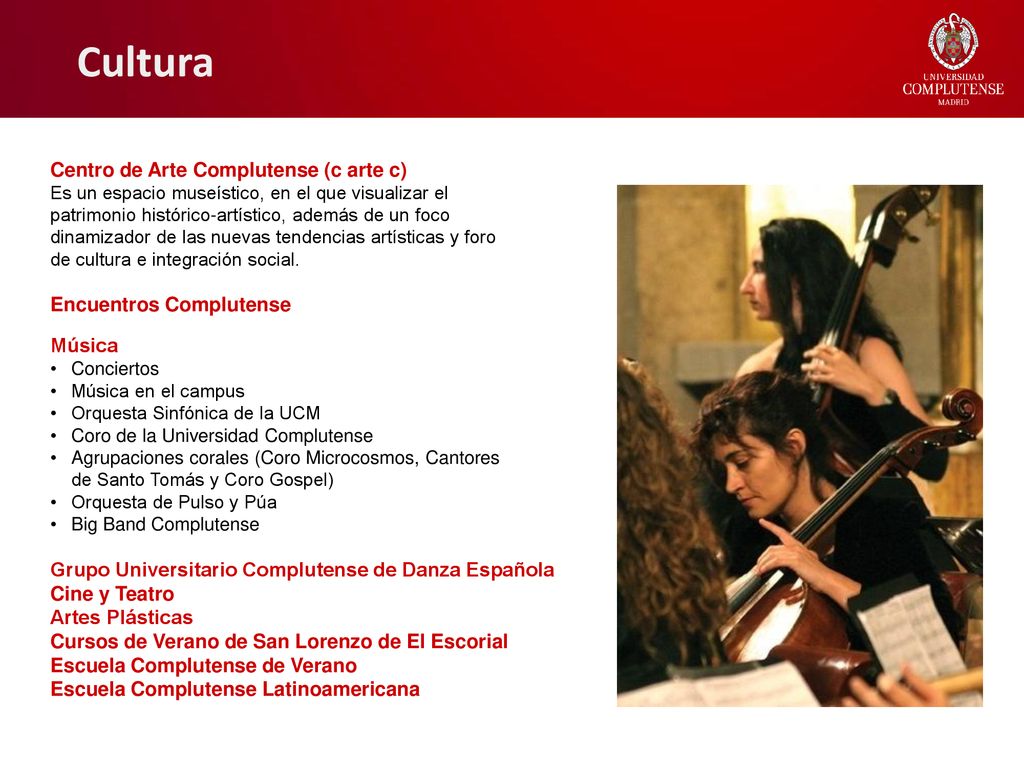 Cultura Centro de Arte Complutense (c arte c) Encuentros Complutense